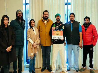 Gippy Grewal begins the shoot of ‘Maujaan Hi Maujaan’