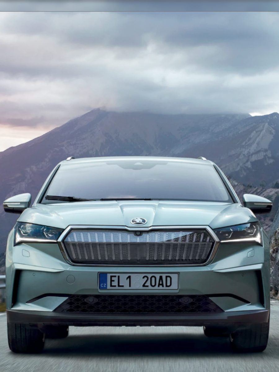 India bound Skoda Enyaq-iV electric SUV in images: 510 km range, MEB ...