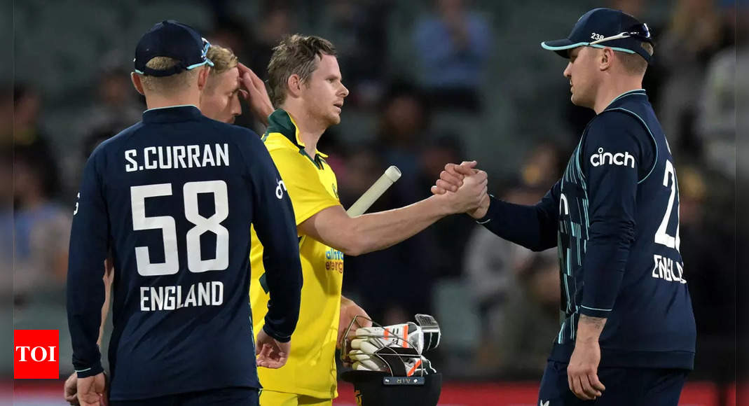 1st ODI: Malan ton in vain as Australia beat England by 6 wickets | Cricket News – Times of India