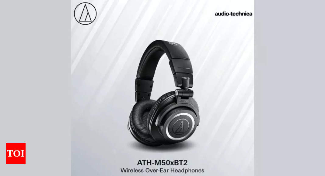 Audio-Technica ATH-M50xBT2 wireless over-ear headphones launched: Price, features and more – Times of India