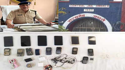 Haryana: 16 mobile phones recovered from Central Jail in Ambala