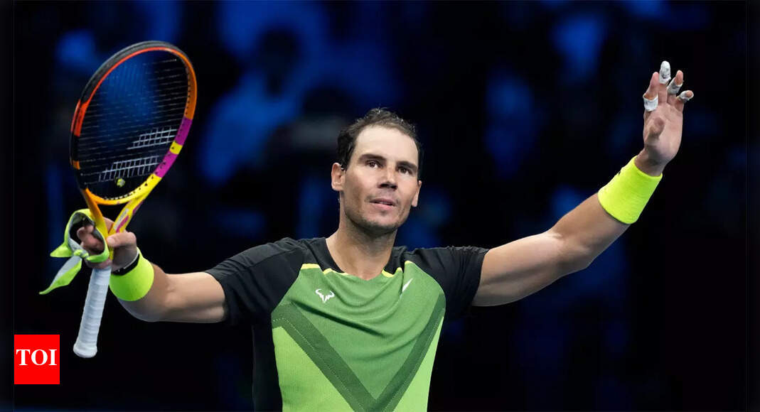 ATP Finals: Nadal signs off with win, avoids matching worst run | Tennis News – Times of India