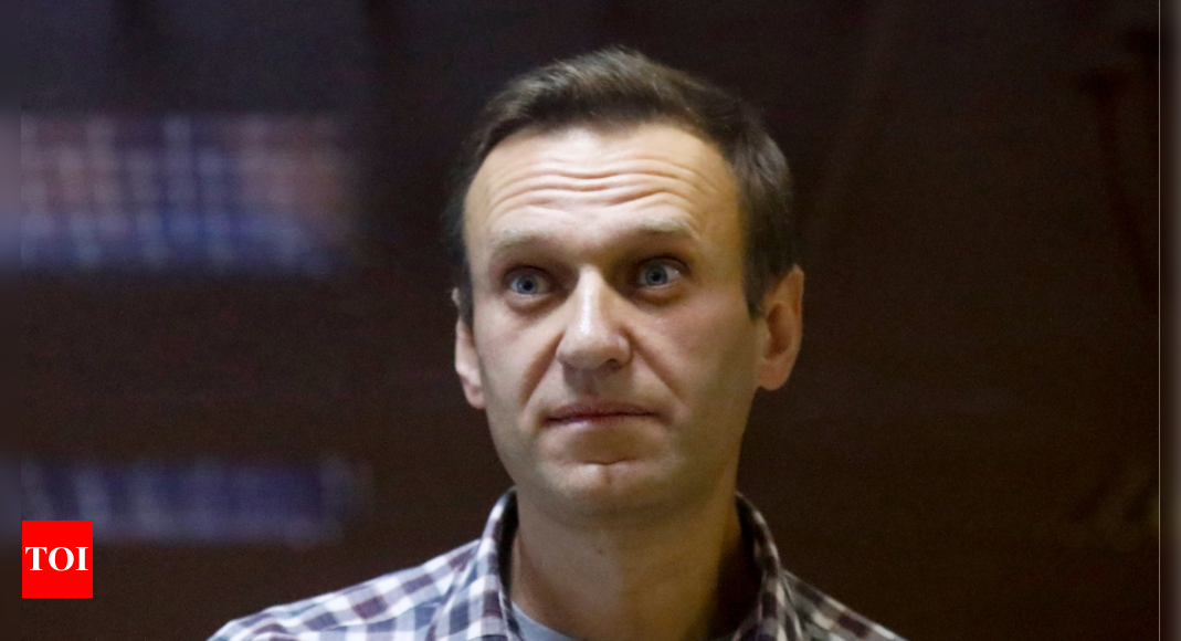 Russian opposition leader Navalny sent to tiny one-man cell – Times of India