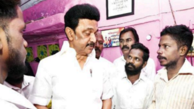 Tamil Nadu CM M K Stalin visits family of footballer R Priya, hands over Rs 10 lakh