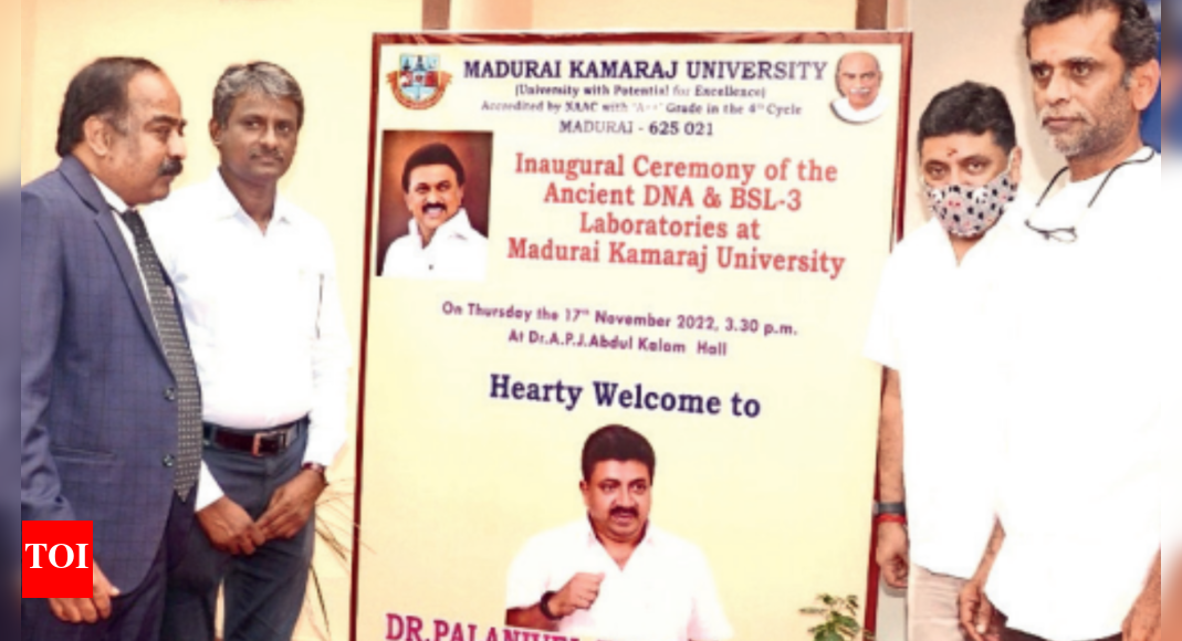 Thiaga Rajan: Mku Gets ‘ancient Dna’ Lab To Study Archaeological Digs ...