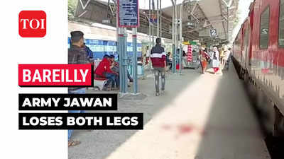 Uttar Pradesh: Thrown out of Rajdhani by TTE, 29-year-old Army jawan loses both legs