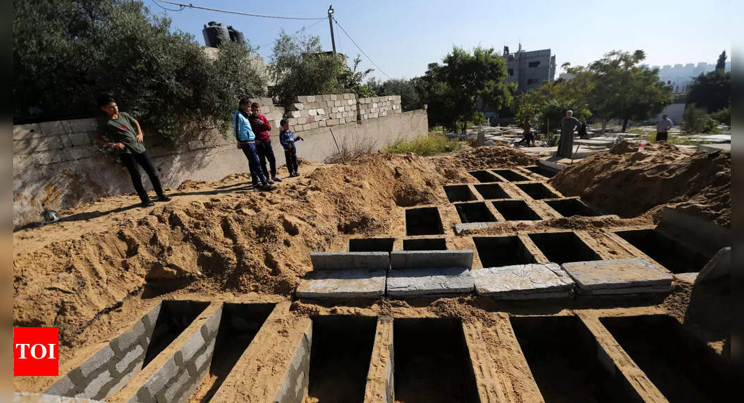 Gaza fire kills 17 from one family during birthday party – Times of India