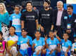 
World Children's Day: Golapi and Krishan's 'dream football date' with Tendulkar
