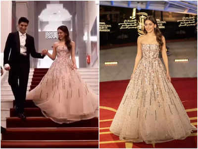 Alaya F has her Cinderella moment at the Marrakech International Film Festival at the world premiere of her upcoming film ‘Almost Pyaar with DJ Mohabbat’