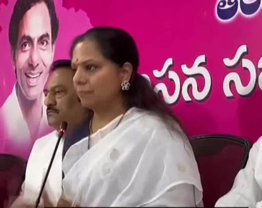 
Not going to join any party: TRS MLC K Kavitha responds to Arvind Dharmapuri
