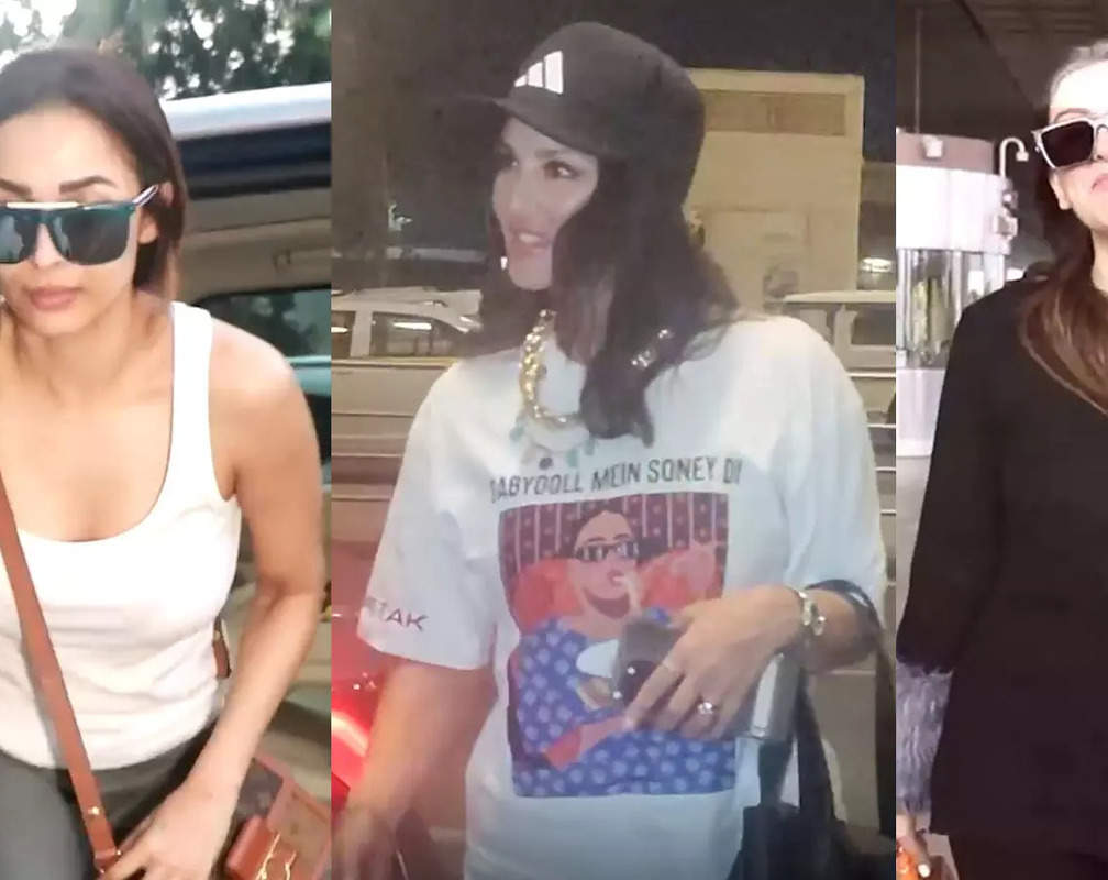 
#CelebrityEvenings: From Sunny Leone to Hansika Motwani, Bollywood celebs get spotted in Mumbai
