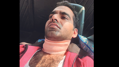 Ghaziabad cop gets 20 stitches after Chinese manjha slits his throat