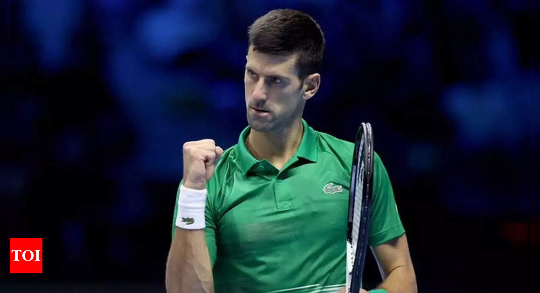Novak Djokovic says he struggled physically against Daniil Medvedev | Tennis News – Times of India