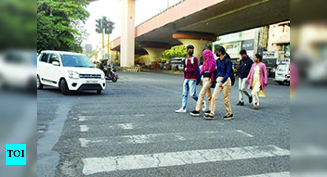 Of 166 Junctions, Nmc To Paint Zebra Crossings And Stop Lines At 21