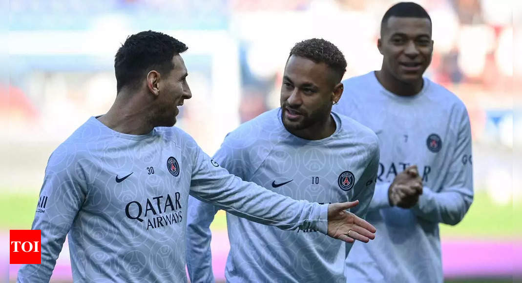 Lionel Messi, Neymar and Mbappe – PSG trio set for FIFA World Cup rivalry in Qatar | Football News – Times of India