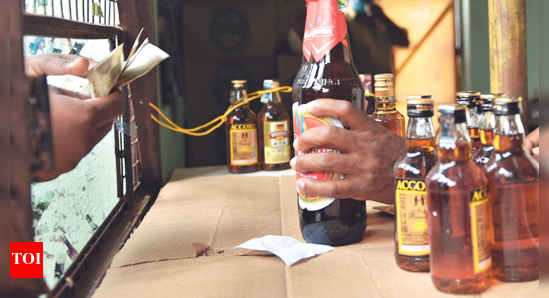 Covid Liquor Shops Emerge From Covid Shadow Ahmedabad News Times