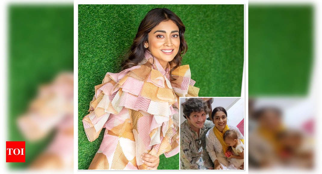 Shriya Saran: I want my daughter to know that I am a working mom and a hard-working woman – Times of India