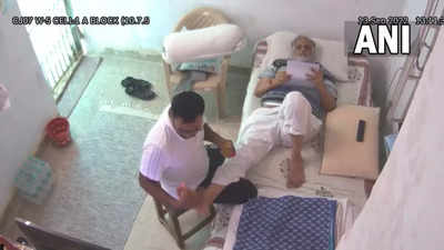 Leaked Tihar videos: Manish Sisodia says AAP leader Satyendar Jain undergoing physiotherapy for spine injury