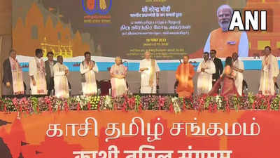Prime Minister Narendra Modi inaugurates Kashi Tamil Sangamam