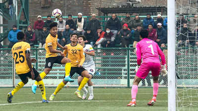 Real Kashmir beat Rajasthan United 2-0 as I-League returns to valley