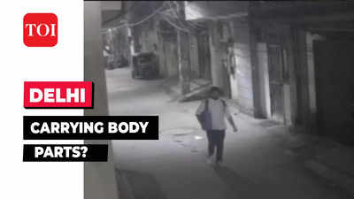 Shraddha murder: Amid search for missing body parts, old CCTV footage shows Aftab making multiple trips with bag