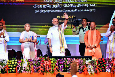 At Kashi Tamil meet, PM calls for breaking language barriers