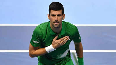 ATP Finals: Novak Djokovic downs Taylor Fritz to enter final