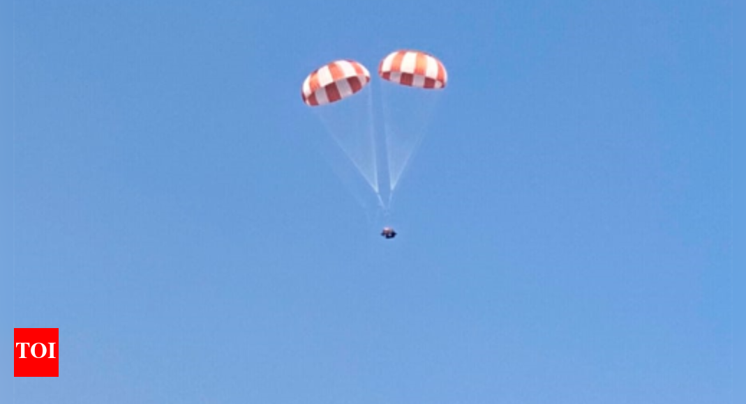 Gaganyaan With help of Army, IAF & DRDO, Isro conducts parachute drop
