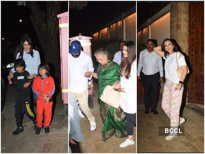 Aishwarya Rai, and Abhishek Bachchan host Aaradhya’s birthday party in town; Genelia Deshmukh along with kids, Sonali Bendre attend