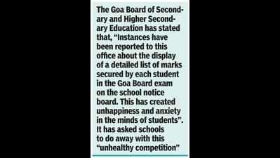 ‘Stop displaying students’ marks on notice boards’