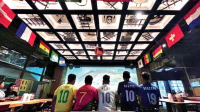 Football World Cup: Pubs soak in soccer spirit with big screens, special spread in Kolkata