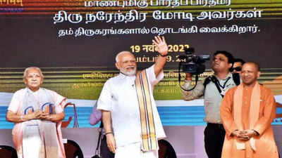 At Kashi Tamil meet, PM Narendra Modi calls for breaking language barriers