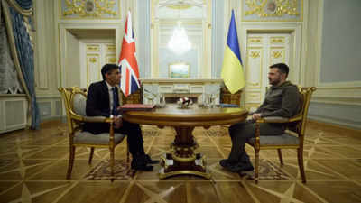 UK PM Rishi Sunak visits war-torn Ukraine, vows $60 million aid package
