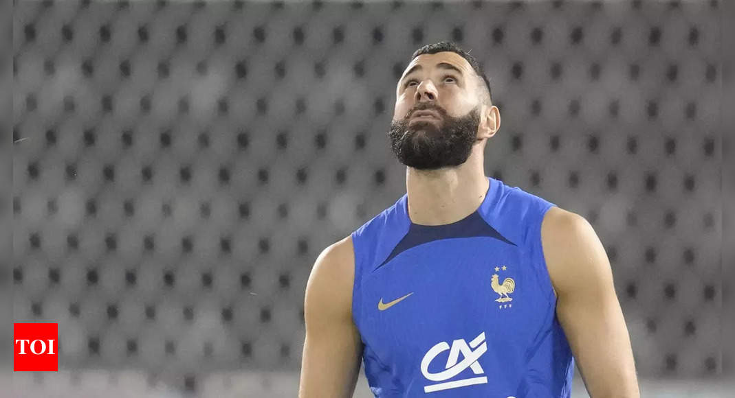 Defending champions France rocked as injury rules Karim Benzema out of FIFA World Cup | Football News – Times of India