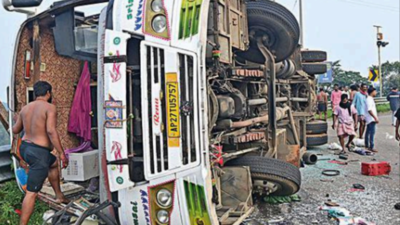 Kerala: 43 Sabari pilgrims injured in bus mishap