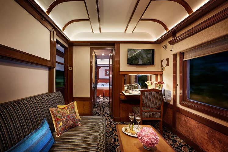 What are the facilities aboard Deccan Odyssey?