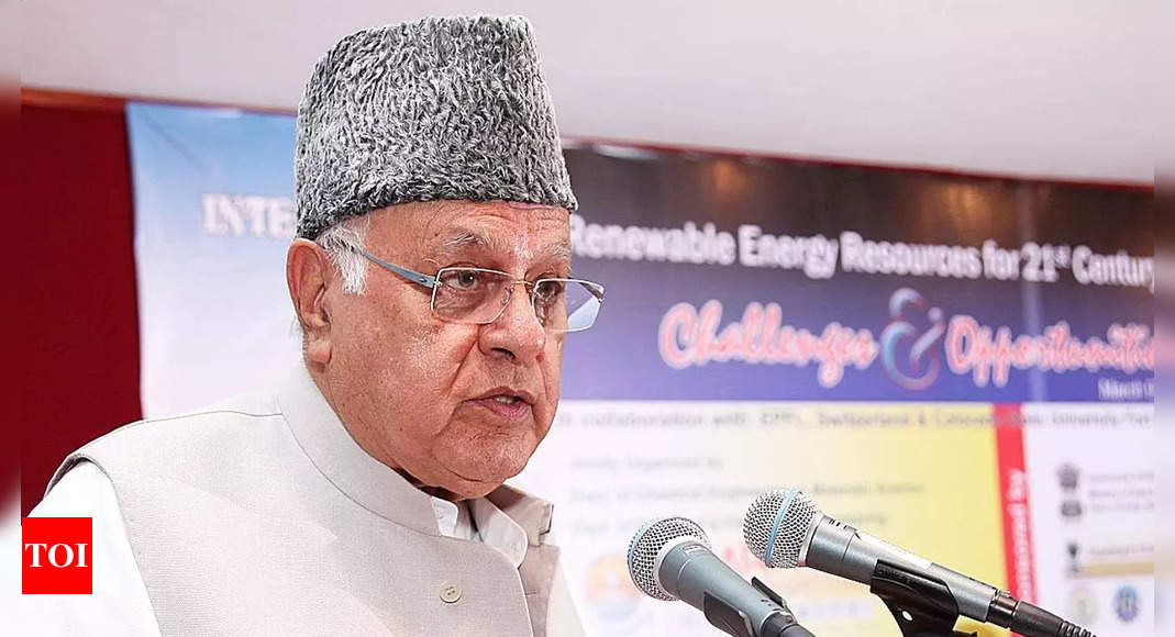 Not traitor but true nationalist ready to render any sacrifices for country: Farooq Abdullah | India News – Times of India