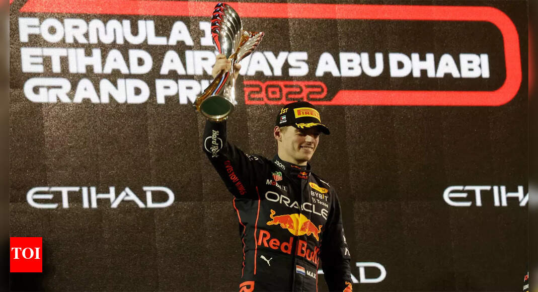 Verstappen on pole for Abu Dhabi's F1 season finale