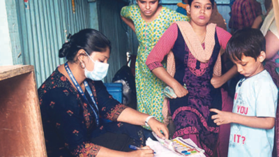 Measles outbreak in Mumbai: Teams knock on doors of vax sceptics, convince 250 kids' kin