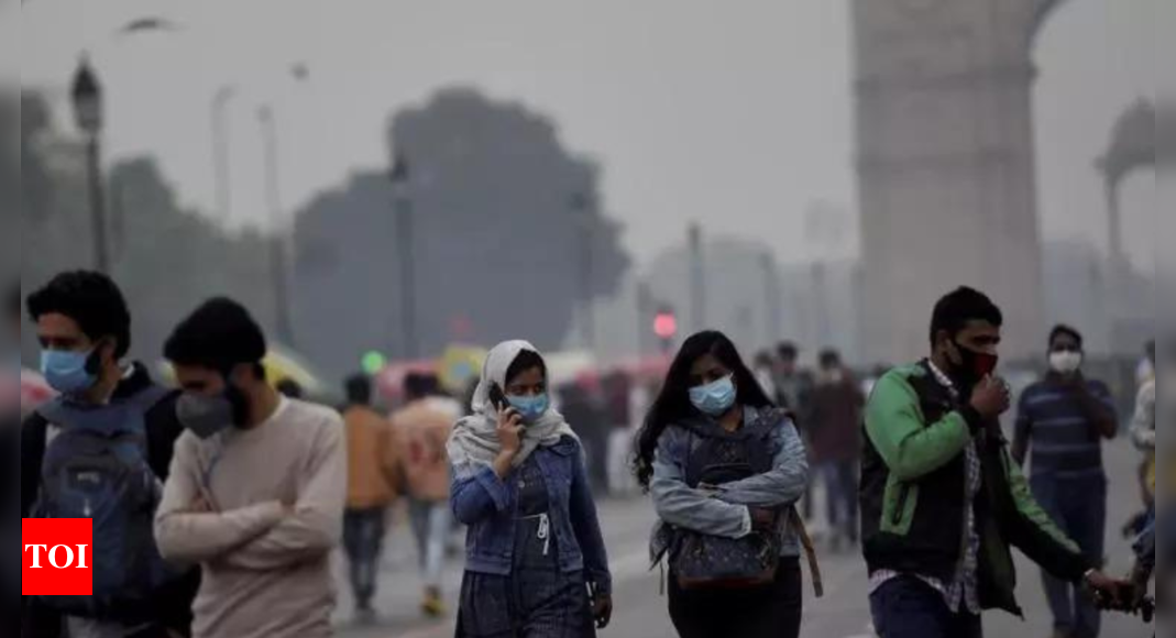 Delhi Air Pollution Delhi Aqi Slips Into ‘very Poor Zone Delhi News Times Of India 6723