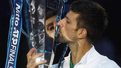 Novak Djokovic beats Casper Ruud to win record-equalling sixth ATP Finals title