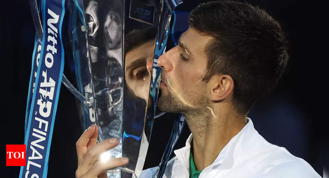 Novak Djokovic beats Casper Ruud to win record-equalling sixth ATP Finals title | Tennis News – Times of India