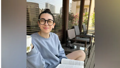 Karisma Kapoor perfectly sums up Sunday goals with coffee and a book, fans love her simple look