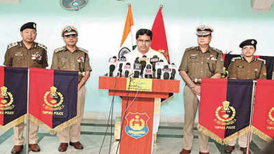 Tripura CM Manik Saha reviews security, says crime rise charges false