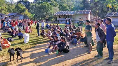 'Over 300 Kuki Chin refugees in jungles near Mizoram'