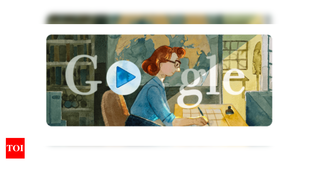 Google celebrates the life of Marie Tharp with an interactive doodle – Times of India