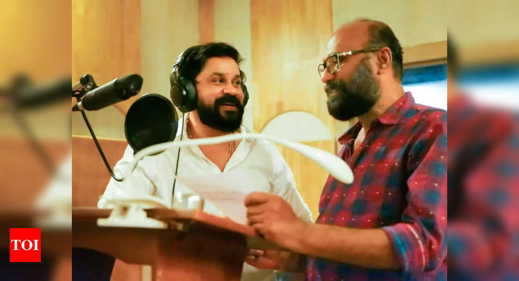 Dileep starts dubbing for ‘Voice of Sathyanathan’ | Malayalam Movie ...