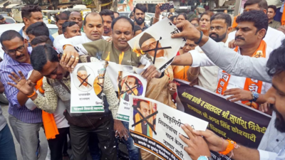 Shivaji remarks row: Protests in Maharashtra for ouster of Governor Koshyari; BJP in damage control mode
