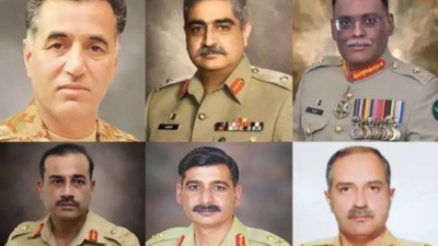 Pakistan Army chief: Pakistan govt receives names of senior generals for  next Army chief - The Economic Times