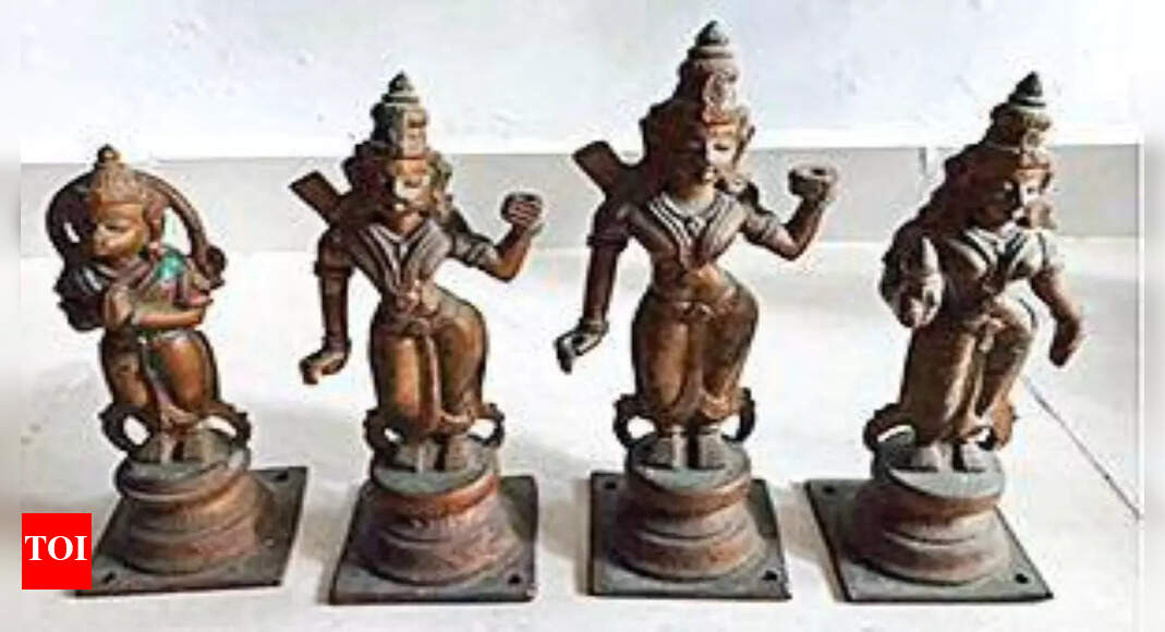 15 antique idols seized from Chennai house; two on the run Chennai